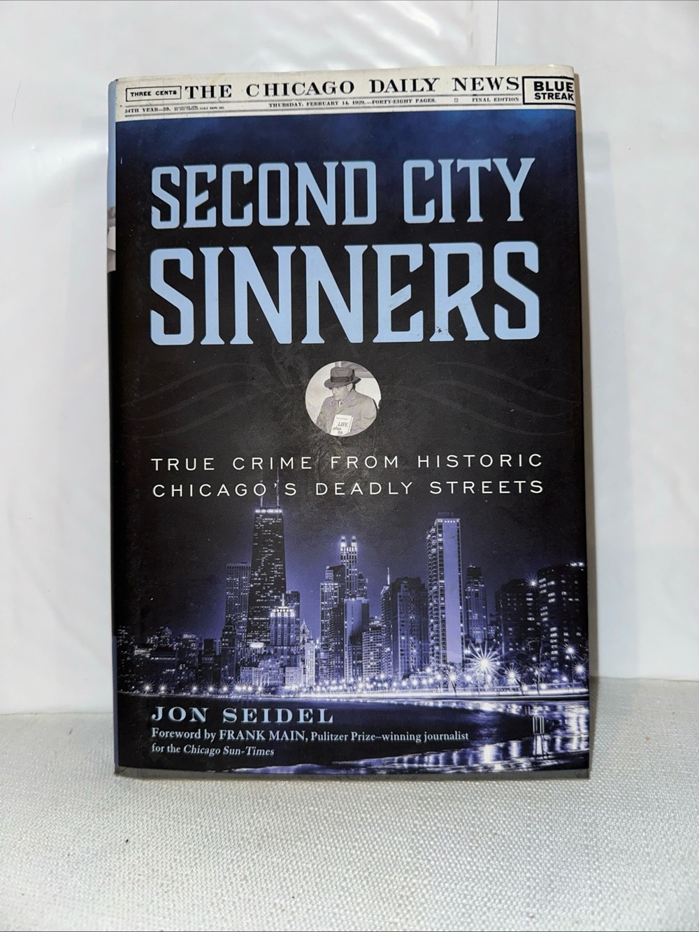 Second City Sinners - True Crime Hardcover in Black/Blue